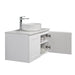 Indulge | Hampton 900 Provincial Matte White Shaker Wall Hung Vanity - Acqua Bathrooms