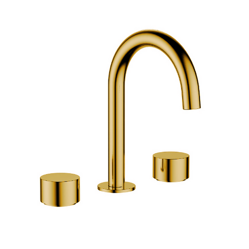 Tana Brushed Gold Basin Set - Acqua Bathrooms