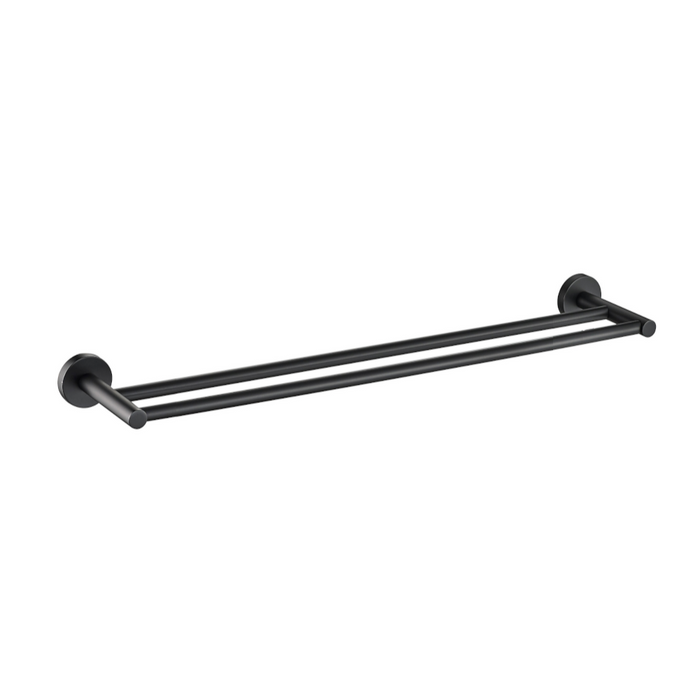 Cesena Hali 750 Gun Metal Double Towel Rail