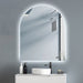 Indulge | Arched Touchless 900 x 1100 LED Mirror - Three Light Temperatures - Acqua Bathrooms