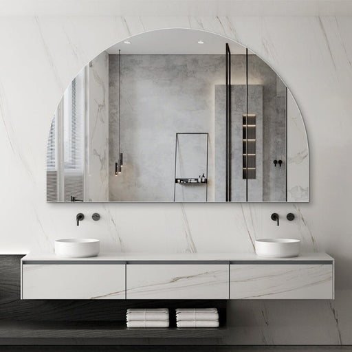 Indulge | Arched 1500 x 1000 Polished Edge Mirror - Acqua Bathrooms