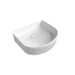 Fluted Arched Matte White Above Counter Basin By Indulge® - Acqua Bathrooms