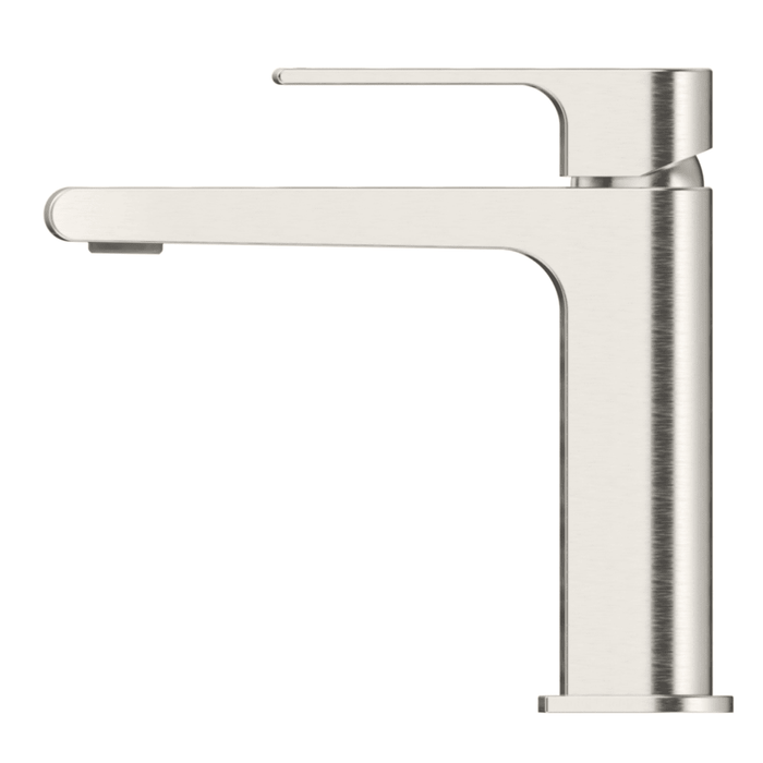 Beki Brushed Nickel Basin Mixer