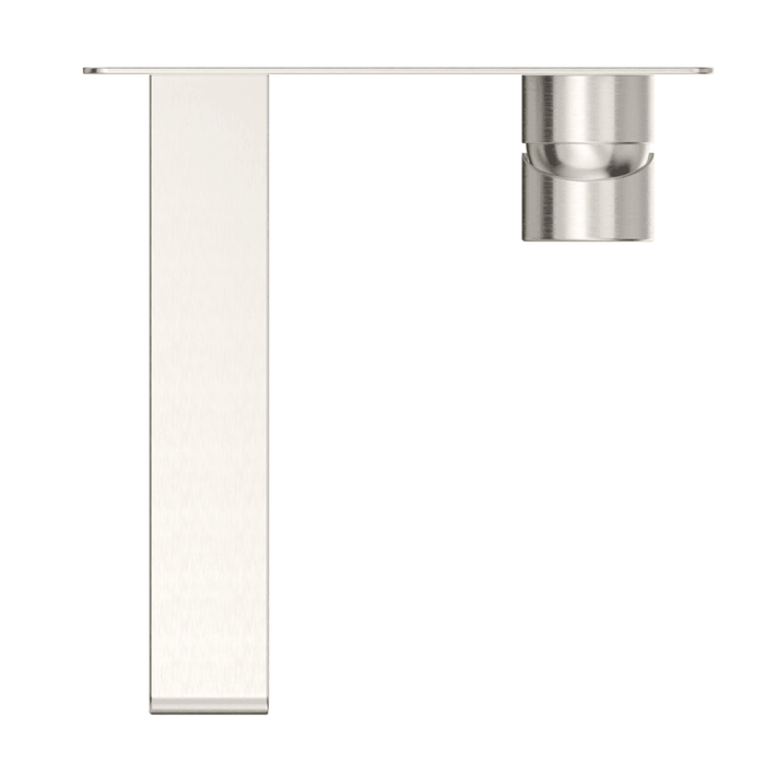 Beki Brushed Nickel Wall-Spout Combo - 1P - Trim Kit Only