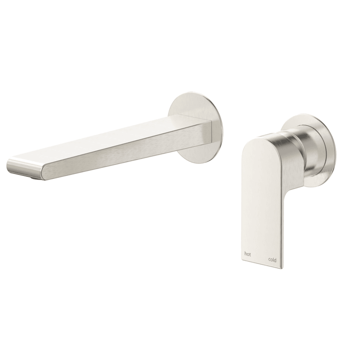 Beki Brushed Nickel Wall-Spout Combo - 2P - Trim Kit Only