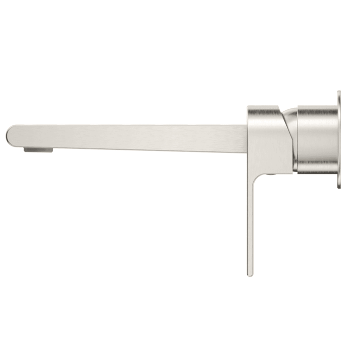 Beki Brushed Nickel Wall-Spout Combo - 2P - Trim Kit Only