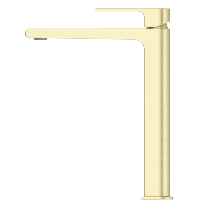 Beki French Gold Tall Basin Mixer