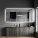 Indulge | Curva Rectangle 1800 x 800 Touchless LED Mirror  - Three Light Temperatures - Acqua Bathrooms