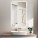 Indulge | Curva Rectangle 600 x 800 Touchless LED Mirror  - Three Light Temperatures - Acqua Bathrooms