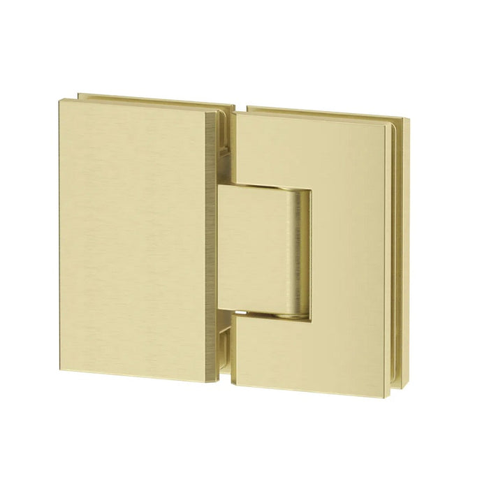 French Gold Shower Screen Hinge – Glass to Glass