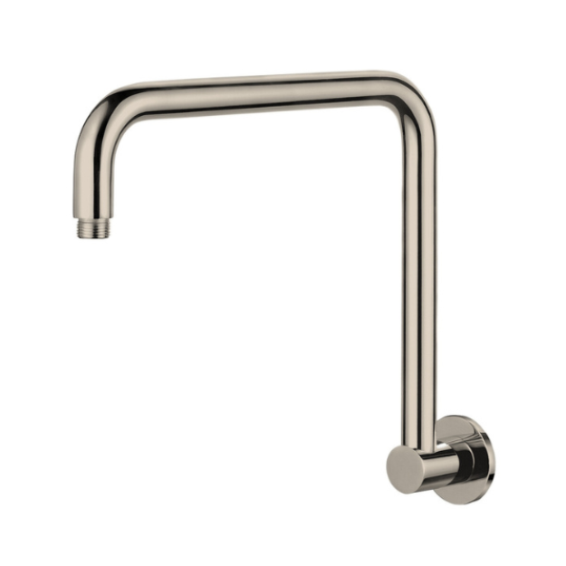 Star Round Brushed Nickel Shower Arm