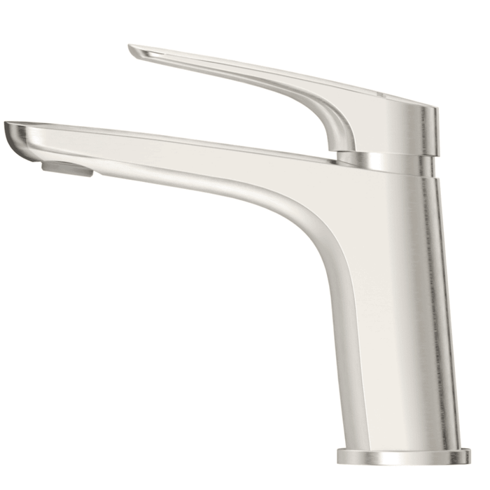 Kaza Brushed Nickel Basin Mixer