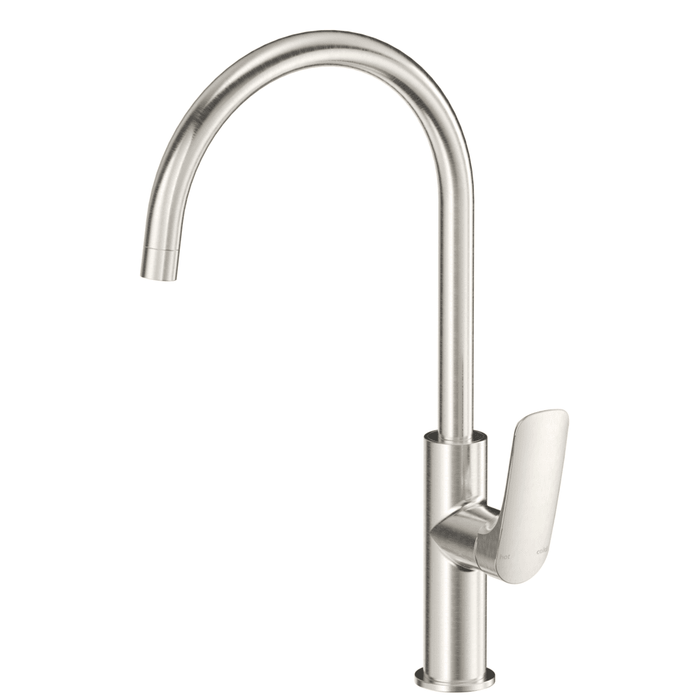 Kaza Brushed Nickel Sink Mixer