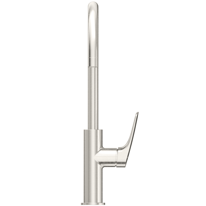 Kaza Brushed Nickel Sink Mixer