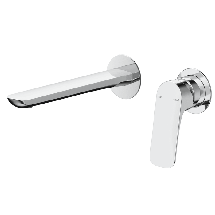 Kaza Chrome Wall-Spout Combo - 2P - Trim Kit Only