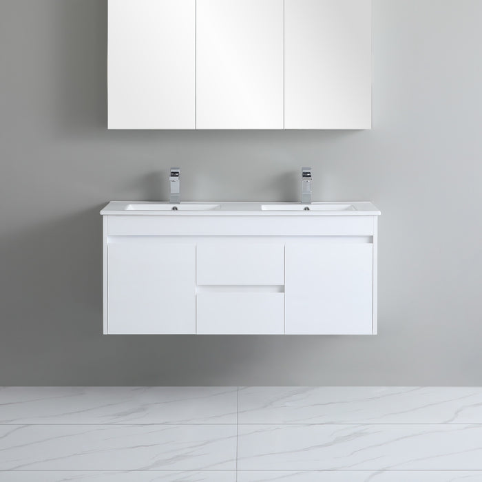 PVC 1200mm Double Wall Hung Vanity