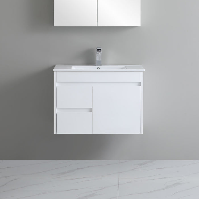 PVC 750mm Wall Hung Vanity