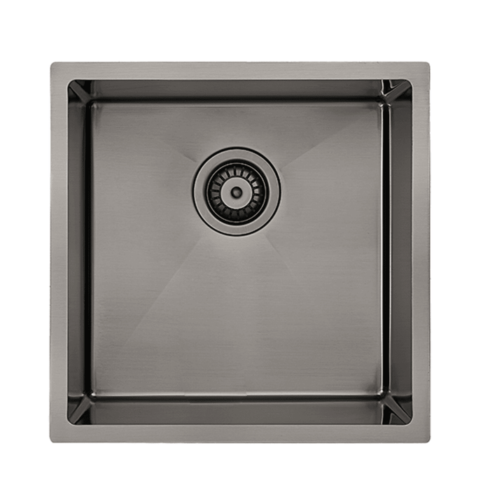 Luminare Gun Metal Sink 440 x 440 x 250mm