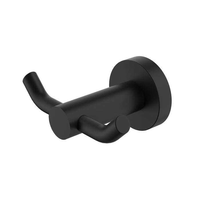 Mirage Black Double Robe Hook