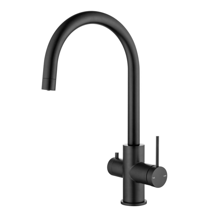 Mica Matte Black 3-Way Filter Sink Mixer