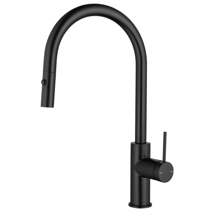 Mica Matte Black Pull-Out Sink Mixer