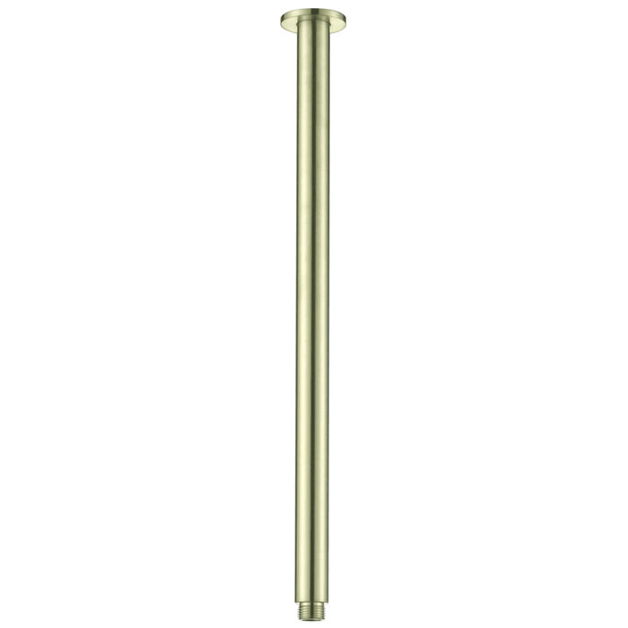 Mica Brushed Gold Ceiling Arm - 450mm