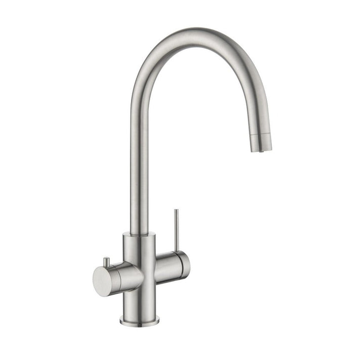 Mica Brushed Nickel 3-Way Filter Sink Mixer