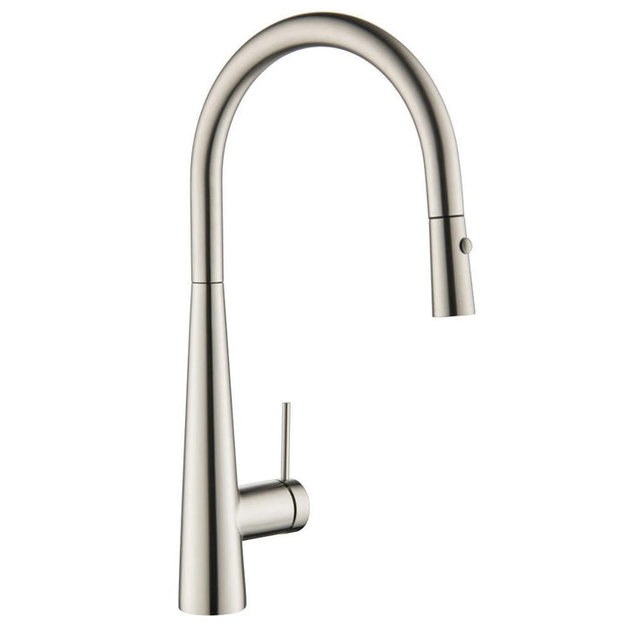 Mica Brushed Nickel Pull-Out Cone Sink Mixer