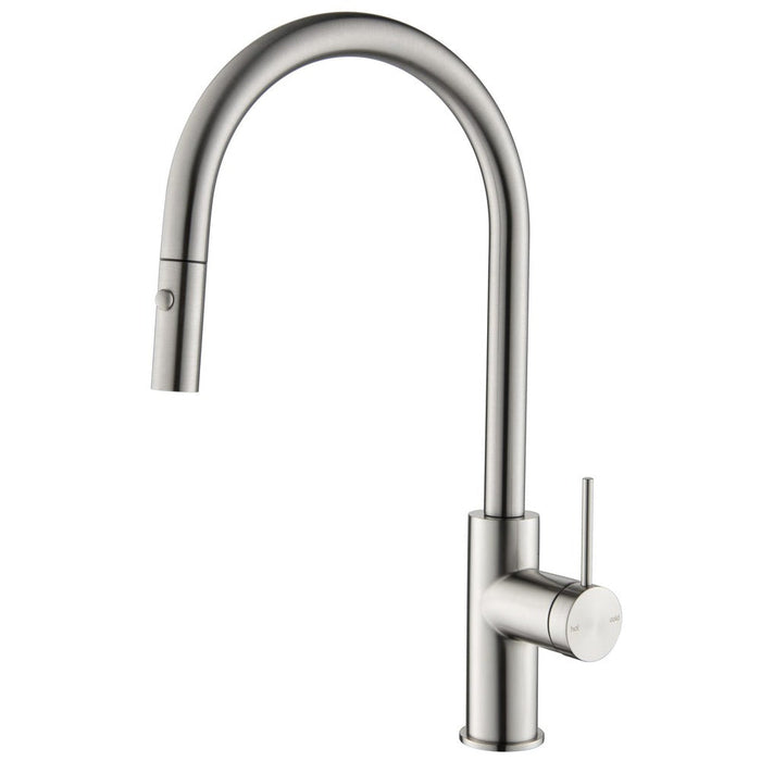 Mica Brushed Nickel Pull-Out Sink Mixer