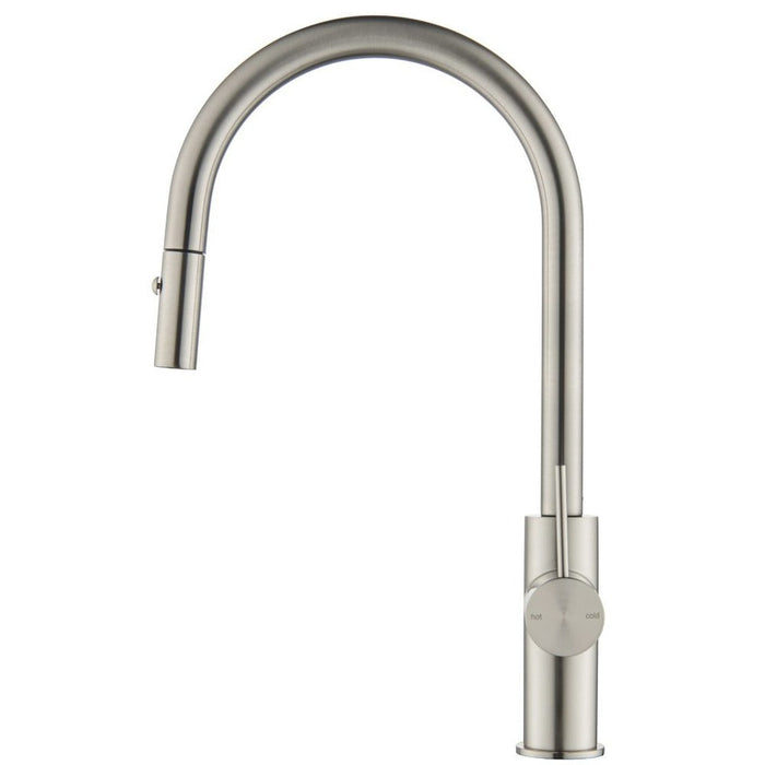 Mica Brushed Nickel Pull-Out Sink Mixer