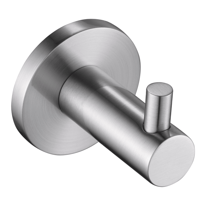 Mica Brushed Nickel Robe Hook