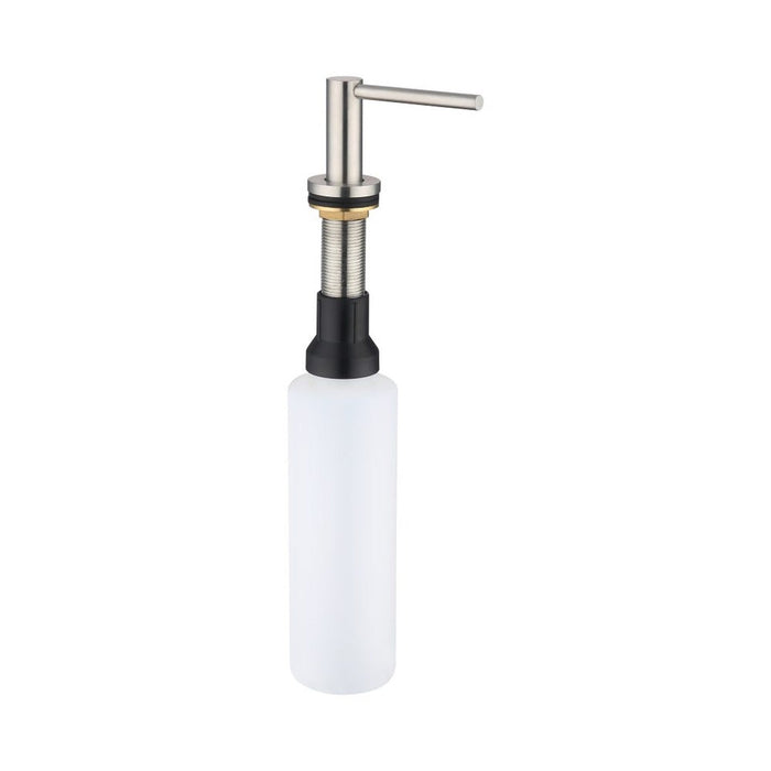 Mica Brushed Nickel Soap Dispenser