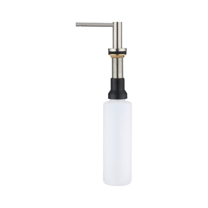 Mica Brushed Nickel Soap Dispenser