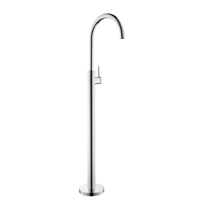 Mica Chrome Freestanding Bath Mixer