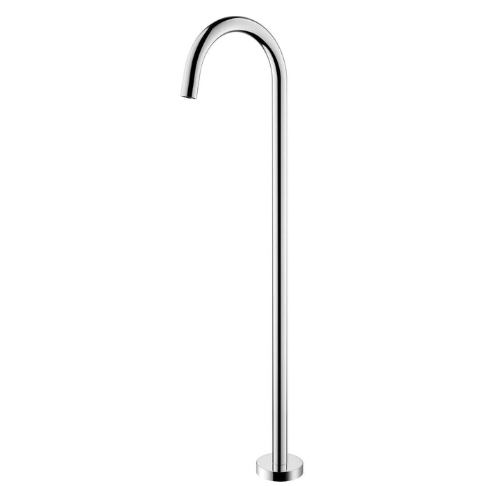 Mica Chrome Freestanding Bath Spout