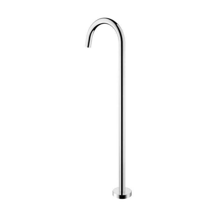 Mica Chrome Freestanding Bath Spout