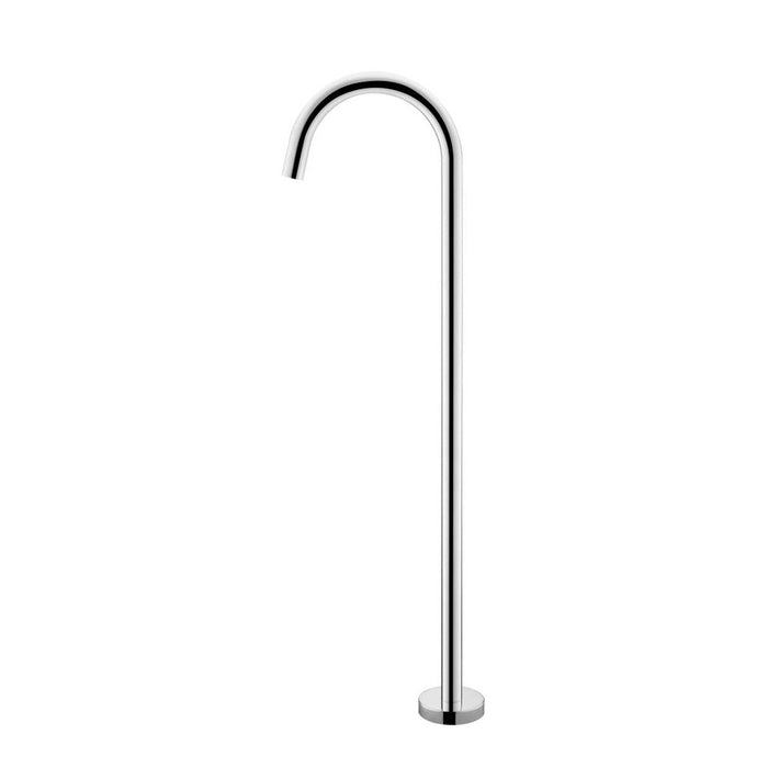 Mica Chrome Freestanding Bath Spout