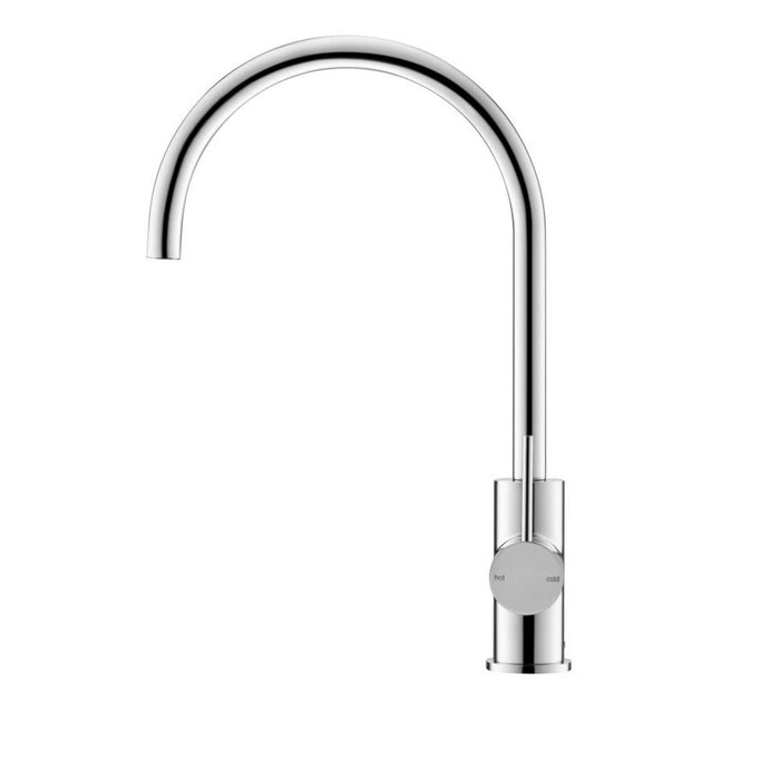 Mica Chrome Gooseneck Sink Mixer