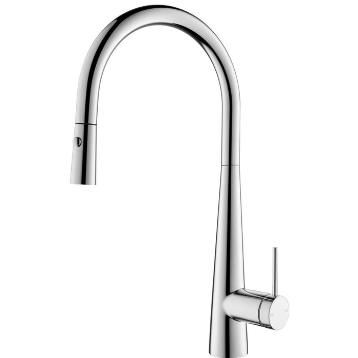 Mica Chrome Pull-Out Cone Sink Mixer