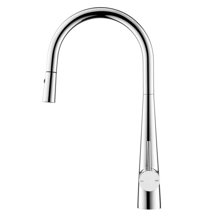 Mica Chrome Pull-Out Cone Sink Mixer