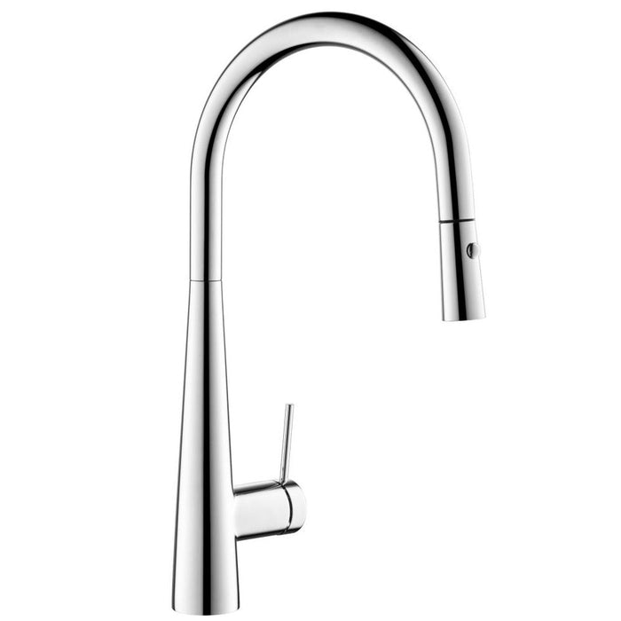 Mica Chrome Pull-Out Cone Sink Mixer