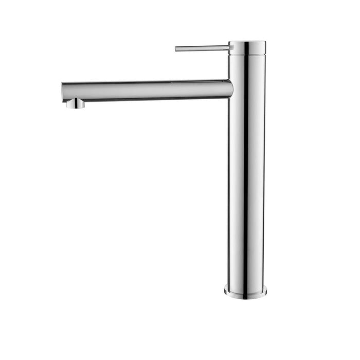 Mica Chrome Tall Basin Mixer Straight