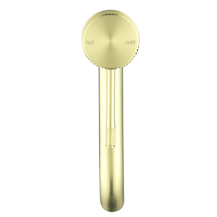 Mica Fluted French Gold Basin Mixer