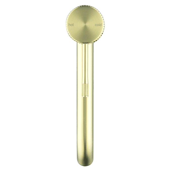 Mica Fluted French Gold Tall Basin Mixer