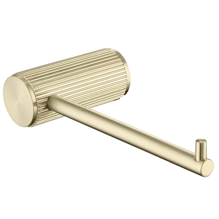 Mica Fluted French Gold Toilet Paper Holder