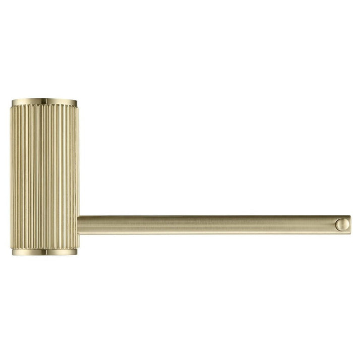 Mica Fluted French Gold Toilet Paper Holder