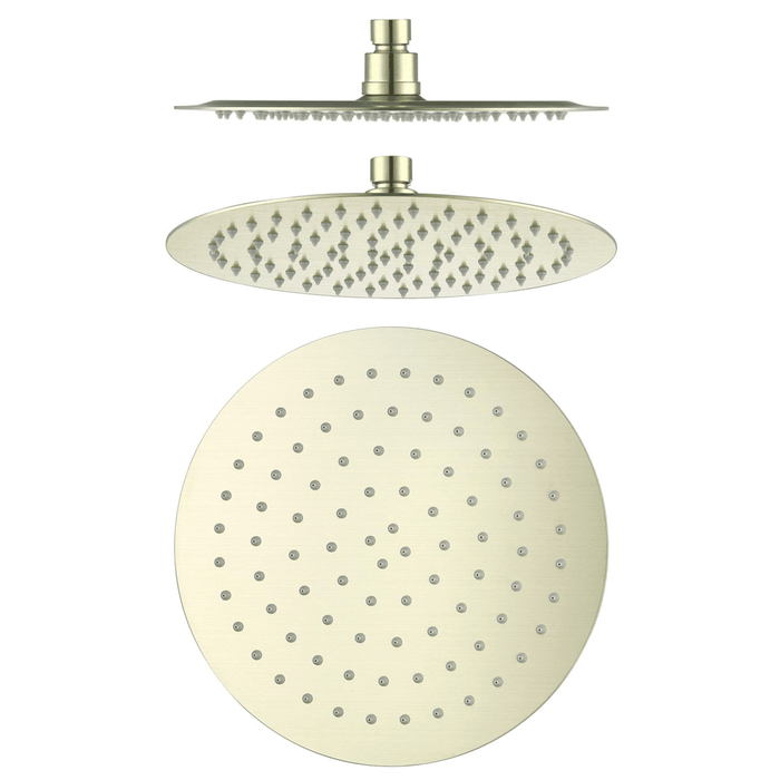 Mica French Gold Shower Head - 250mm