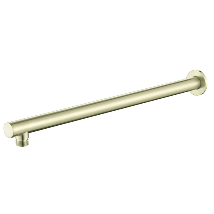 Mica French Gold Wall Shower Arm - 450mm - Straight