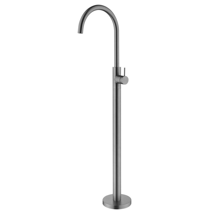 Mica Gun Metal Freestanding Bath Mixer