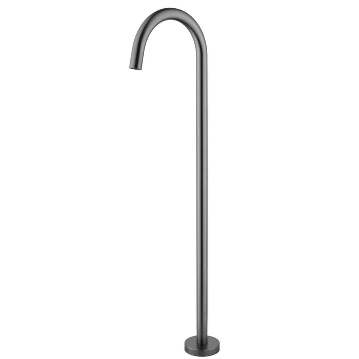 Mica Gun Metal Freestanding Bath Spout